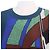 Hermès Top de punto de seda Hermes Azul Verde - vista 4