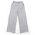 Miu Miu Pantalones de algodón polar con logo MIUMIU Gris