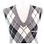 Miu Miu Bestes Logo Argyle-Muster Kaschmir-Strickwaren Grau - Ansicht 4