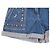 Shorts in denim di cotone decorati con gioielli Valentino Fruit Blu - vista 5