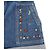 Shorts in denim di cotone decorati con gioielli Valentino Fruit Blu - vista 6
