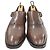 Leder Monk Strap Schuhe von Salvatore Ferragamo Braun - Ansicht 3