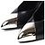 Céline Lederpumps mit Metallspitze Celine Schwarz Silber - Ansicht 5
