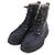 Stivali Embossed Gancini NAVAL2 di Salvatore Ferragamo Nero Blu Blu navy