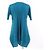 Issey Miyake Polyesterkleid mit deformiertem Design PLEATS PLEASE Blau - Ansicht 3