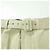 Autre Marque GÜRTELHOSE UNUSED Baumwollhosen Beige - Ansicht 4