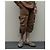 Autre Marque Pantalón cargo BAL RIPSTOP ZIP HEM CREW 3 4 Castaño Chocolate - vista 10