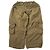 Autre Marque Pantalón cargo BAL RIPSTOP ZIP HEM CREW 3 4 Castaño Chocolate - vista 2