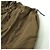 Autre Marque Pantalón cargo BAL RIPSTOP ZIP HEM CREW 3 4 Castaño Chocolate - vista 4