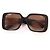 Timeless Gafas de sol cuadradas COCO Mark de Chanel Negro