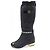 Timeless 2-in-1 Stiefel aus Lackleder mit COCO-Logo-Design von Chanel Schwarz - Ansicht 4
