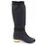 Timeless 2-in-1 Stiefel aus Lackleder mit COCO-Logo-Design von Chanel Schwarz - Ansicht 5