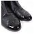 Timeless 2-in-1 Stiefel aus Lackleder mit COCO-Logo-Design von Chanel Schwarz - Ansicht 9