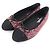Timeless Bailarinas de lentejuelas Chanel Rosa