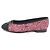 Timeless Bailarinas de lentejuelas Chanel Rosa - vista 5