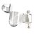 Tiffany & Co Tiffany&Co. Beans Elsa Peretti Silver 925 Lighter Silvery - view 3