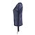 Issey Miyake Polyester T-Shirt PLEATS PLEASE PP01-FK523 Blau Marineblau - Ansicht 2