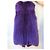 Gilet Blumarine de Shadow Fox y SEDA! talla 42IT NUEVO! Ciruela - vista 16