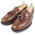 Autre Marque Edward Leder Slipper Jalan Sriwijaya Braun