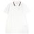 Polo de algodón con bordado del logo TB de Burberry Blanco