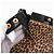 Céline Celine Leopard Pattern Harako Short Boots Brown Black - view 7