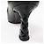 Timeless Chanel COCO Mark Matelassé Leder-Pumps Schwarz - Ansicht 8