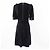 Gucci One Piece Rayon Kleid Schwarz - Ansicht 4