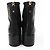 Timeless Botas de couro COCO Mark da Chanel Preto Dourado - vista 2