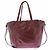 Céline Borsa in pelle bordeaux 'Coulisse' Bordò - vista 2