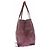 Céline Borsa in pelle bordeaux 'Coulisse' Bordò - vista 4