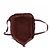 Céline Borsa in pelle bordeaux 'Coulisse' Bordò - vista 6