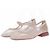 SéZane Bailarinas "Mary Jane" en malla beige