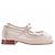 SéZane Bailarinas "Mary Jane" en malla beige - vista 2