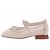 SéZane Bailarinas "Mary Jane" en malla beige - vista 3