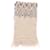 Autre Marque Sciarpa marrone e bianca in lana Beige