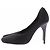 Bruno Frisoni Schwarze Leder-Pumps - Ansicht 3