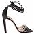 Jimmy Choo Tacchi neri in pelle Nero - vista 2