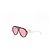 Autre Marque Occhiali da sole aviator "The icon 2.0" con lente rosa Marrone - vista 5