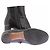 Chloé Schwarze Leder-Boots - Ansicht 7