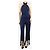Autre Marque Mono azul marino de cuello alto - talla UK 10 - vista 3