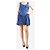 Self portrait Blaues, ausgestelltes Denim-Minikleid - Größe UK 12 - Ansicht 3