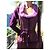 BLUMARINE Chic Cardigan MIT MINK! Größe 46IT Dunkelviolett - Ansicht 4