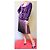 BLUMARINE Chic Cardigan MIT MINK! Größe 46IT Dunkelviolett - Ansicht 5