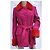 Abrigo de lana BLUMARINE con visón talla 42IT Morado oscuro - vista 13
