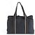 Sac à main en cuir Hermès Troca Horizontal MM Marron Noir - vue 3