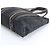 Sac à main en cuir Hermès Troca Horizontal MM Marron Noir - vue 6