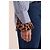 Blusa Balzac Paris Source de leopardo y rayas de algodón Azul Multicolor - vista 5