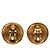 Orecchini a clip in strass placcati oro Chanel Coco Mark D'oro - vista 2