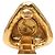 Orecchini a Clip Triangolo Coco Mark di Chanel D'oro - vista 3