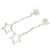 Tiffany & Co Orecchini Tiffany Star Swing in Argento 925 - vista 2